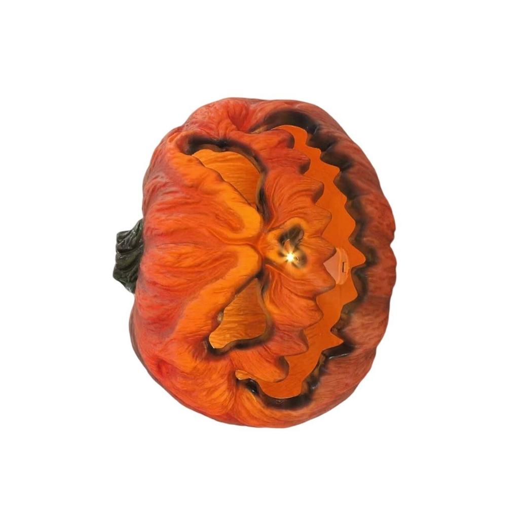 Halloween Pumpkin Head Lighting Weather Resistant Light Outdoor Indoor Party Decoration for Home Shop Event
