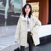 Women's Mid-Length Down Cotton Coat 2023: Hot Style, New Plus Size, Thick, Fashionable, Loose, Warm Cotton-Padded Jacket