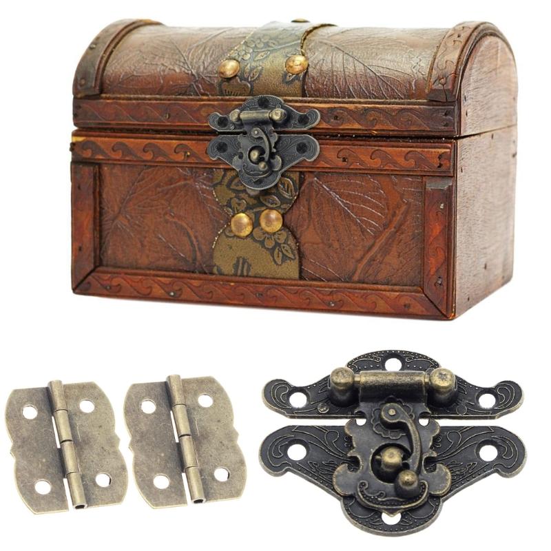 Stabilní panty ve tvaru motýla, vintage zámek, západky pro domácí zabezpečení