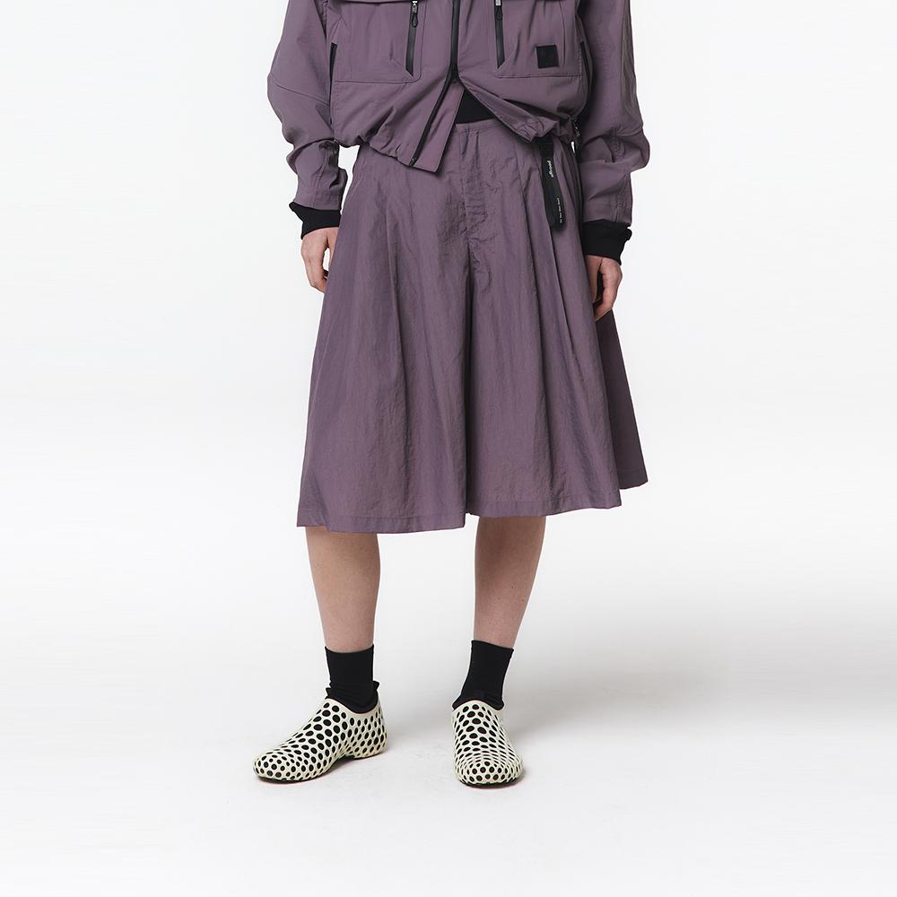 Offroad Women'S Knee-Length Double-Pleated Pants (Indie Purple)_5L41713