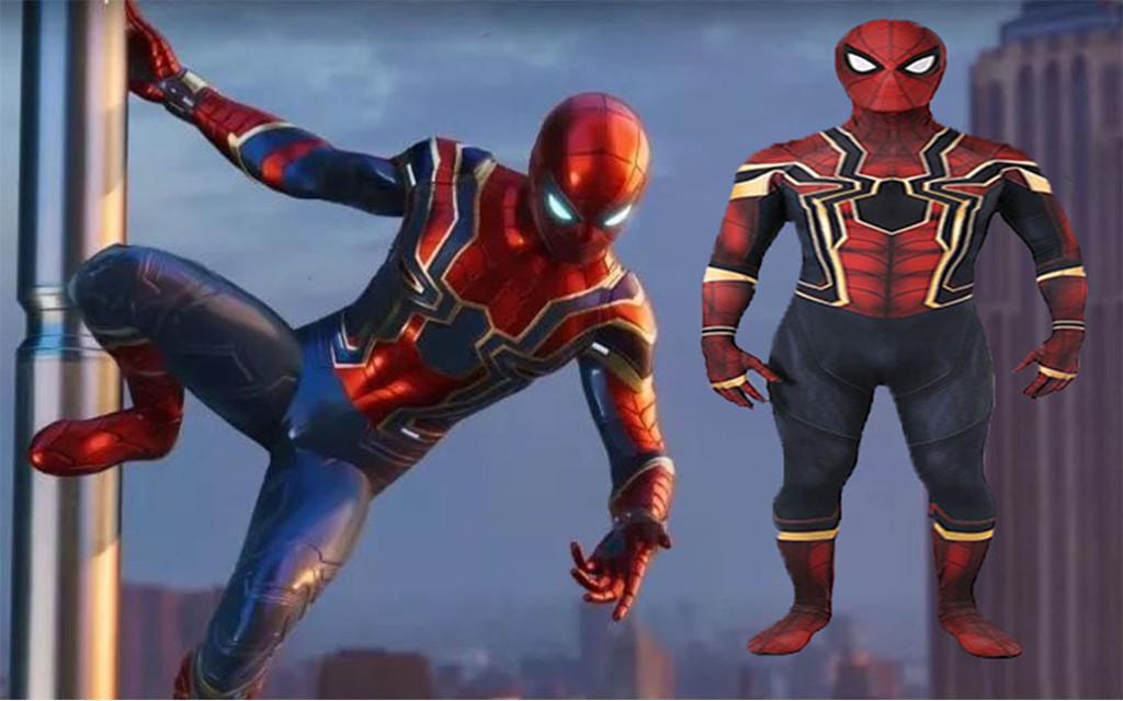 Spider-man Homecoming Iron Spiderman Suit Superhero Costume For Kids And Adults