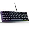 Russian English Dual Language Keyboard 68-Key RGB Backlit Gaming Mechanical Keyboard for Gaming