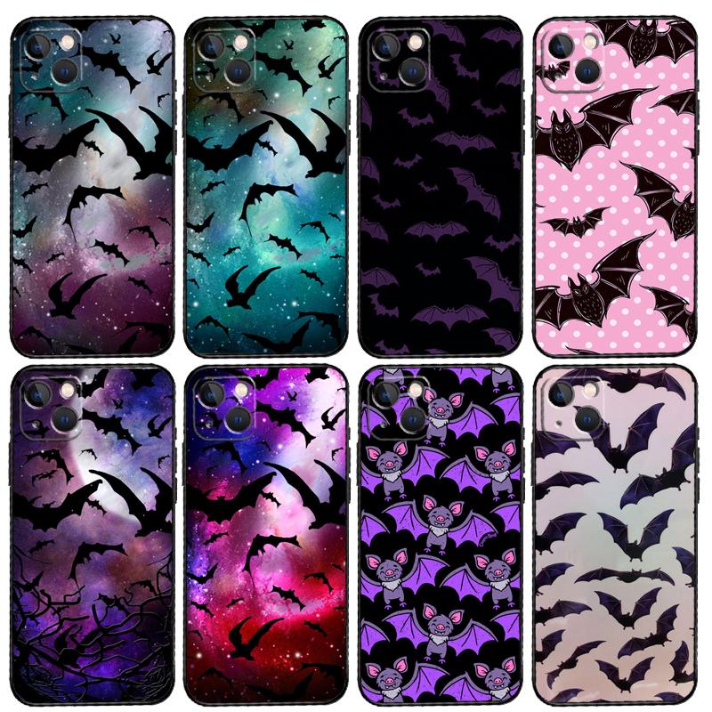 Vampire Bats Full Moon Halloween Case For Samsung Galaxy A54 A34 A14 A56 A36 A16 A06 A13 A53 A12 A22 A32 A52 A35 A17 A15 A55