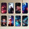 Itadori J-Jujuts-u K-Kaisen  Phone Case For iPhone17,16,15,14,13,12 Plus,Max Soft Silicone Black Cover