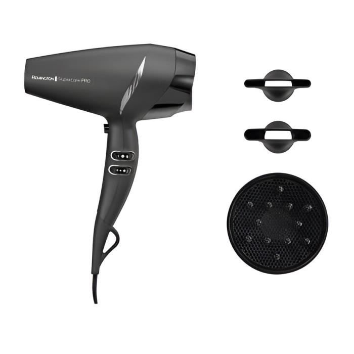 Sèche-cheveux professionnel - Remington - Supercare Pro 2200 - 2200 W - 2 vitesses - Cordon 3 m