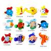 1PCs 3D Lampwork Ocean Charms For Jewelry Making Tropical Fish Animal Tiny Statue Ornaments Aquarium Decor DIY Necklace Pendant