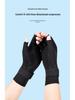 Kupferfaser Fingerlose Kompressionshandschuhe für Reha und Training