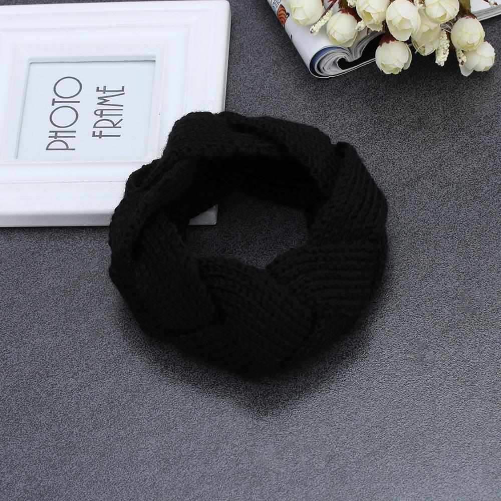 Fashion Gifts Women Twist Headwear Knitted Headband Vintage Crochet Hair Band