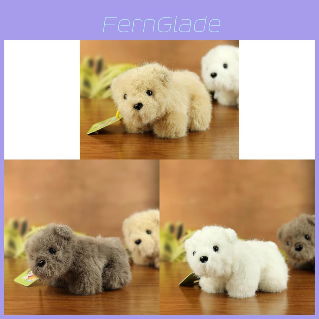 Arctic Bear Plush Keychain Soft Stuffed Toy For Girls And Boys