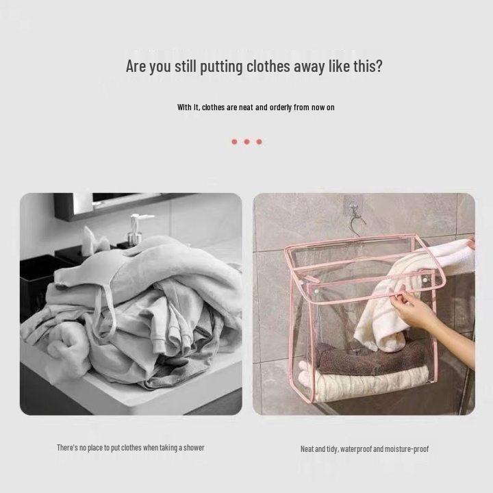 Newcomer Special: Waterproof Hanging Clothes Bag for Bathroom and Dormitory Use