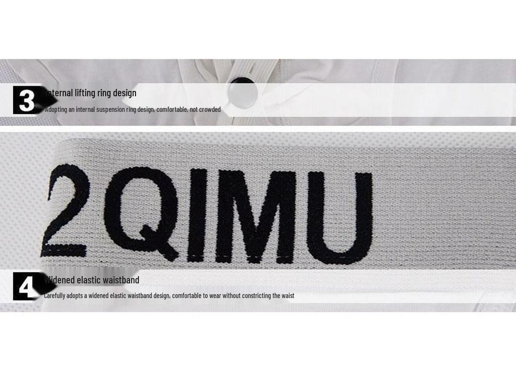 2025 Men's Breathable Cotton Triangle Briefs with Antibacterial Crotch