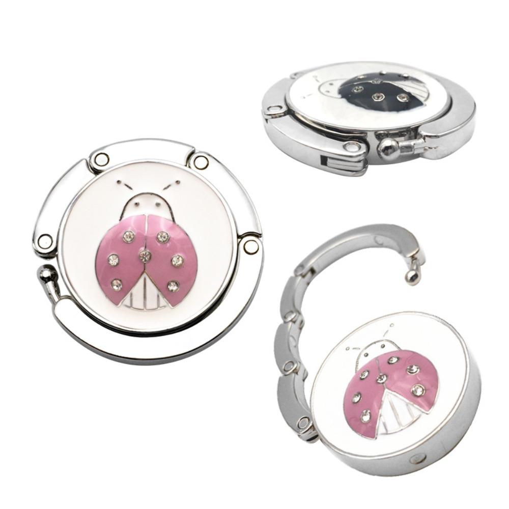 Travel Butterfly Pattern Table Clasp Table Hanger Folding Bag Holder Handbag Hanger Purse Hook