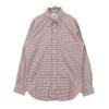 Brooks Brothers BLACK FLEECE Made In the USA - Cotton Check Pattern Multicolor Long Sleeve Button Down Shirt Men's Used