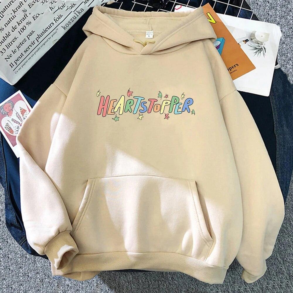 Heartstopper Duha Mikiny Jaro/Podzim Dámské Estetické Oblečení Nick/Charlie Unisex Mikina Grafická Mikina Harajuku Sudadera Unisex