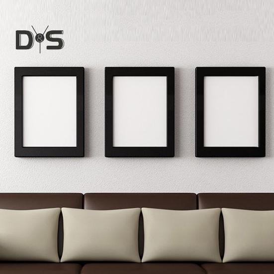 Wall Mount Photo Frame Modern Picture Art Painting Poster Display Frame Home Office Bedroom Rectangle Wall Hanging Desktop Photo Holder