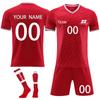 Personalised Shirts Kit Mens Girls With Name Number Custom Football Jerseys For Boys Training Suit