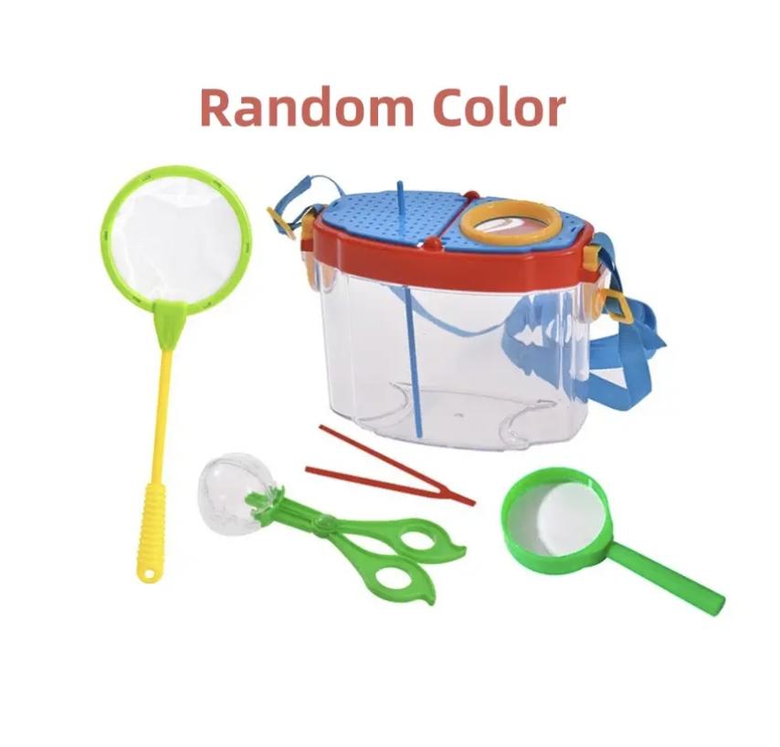 Boîte d'Observation d'Insectes Transparente Collecter Ensemble de Jouets d'Extérieur Capturer Croissance Scien Exploration Naturelle Outils pour Enfants Jouet Éducatif