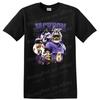 Maglietta Lamar Jackson Baltimore Ravens Ritratto Giocatore di Football T-shirt