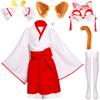 9Pcs Japanese Anime Cosplay Costume Outfits