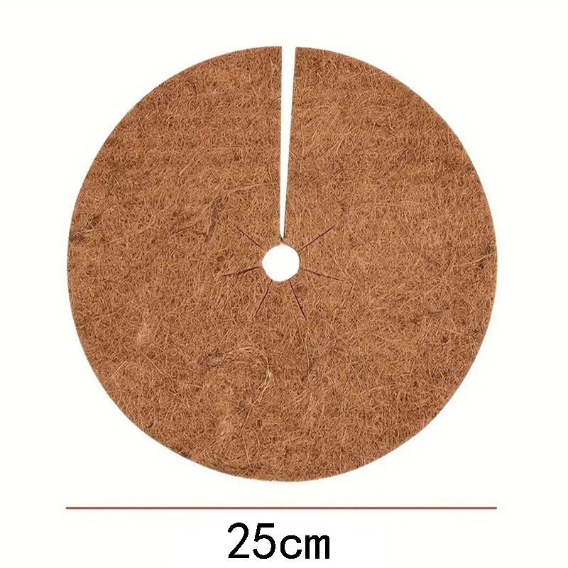 

Кокосовый коврик Круглый Кокосовый коврик Кокосовый коврик Коврик для растений Коврик из плоской травы Кокосовый мульчирующий коврик