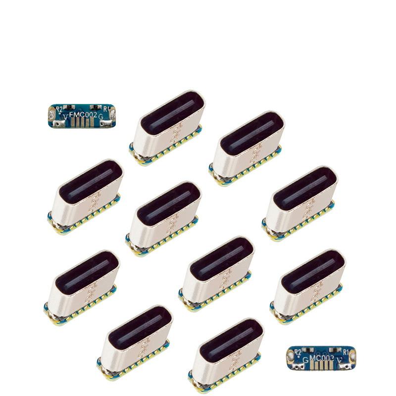 New 2Pcs Charging Port For PCB Soldering DIY Repair Adapter USB Connector Type C Female Jack 5Pin SMD SMT Type-C Socket