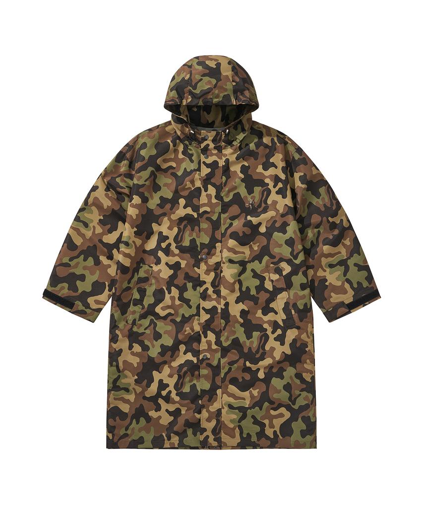 Libere Oversized Rain Coat / Camo