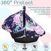 Infant Basket Cover Keep Warm Safe 360 Degree Windproof Protection Baby