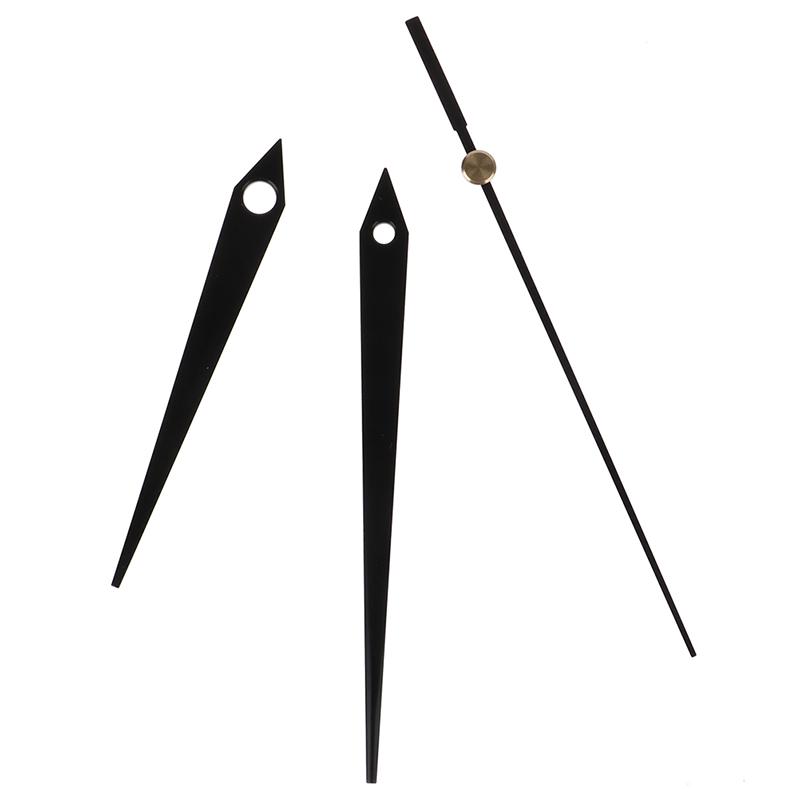 Quartz Clock Movement Mechanism Black Hands DIY Wall Clock Repair Parts Kit Tool