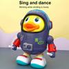 Interactive Dancing Astronaut Duck Toy Plastic Duck Musical Interactive Toy  Kids Toddlers