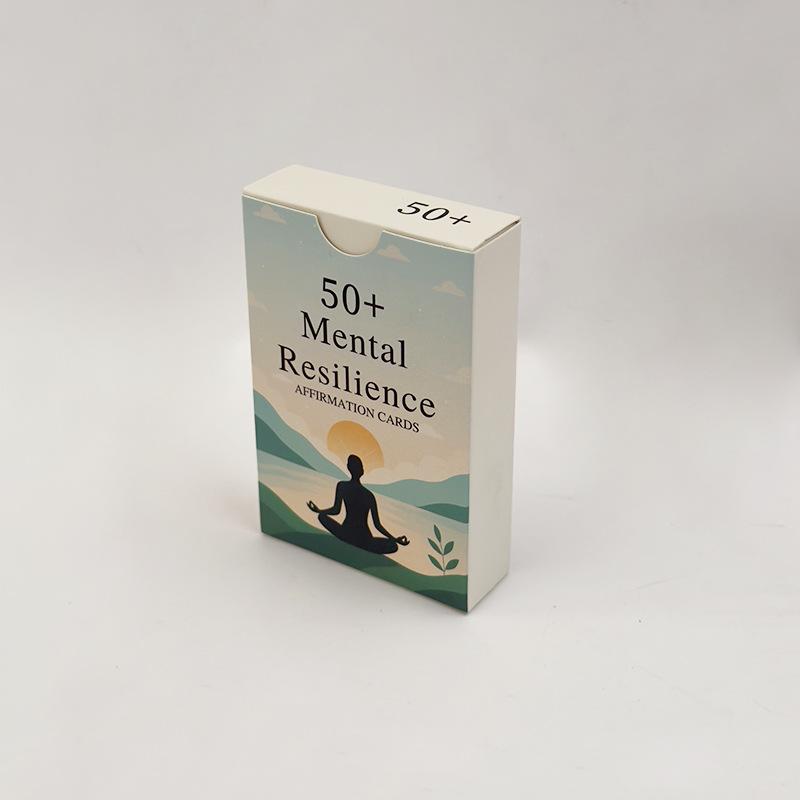 50 Positive Affirmation Cards for Mental Resilience
