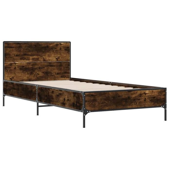 VidaXL Lit haut avec toit 80x200 cm bois de pin massif, lit, cadre de lit, lit mezzanine, meuble de chambre à coucher, 3282055