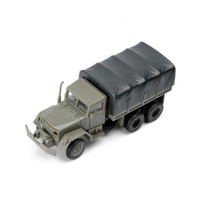 4D 1/72 Military Vehicles Model Truck Tank Jeeps Armored Transport Car Fighting Chariot Building Sand Table Scene Boy Toy Gift