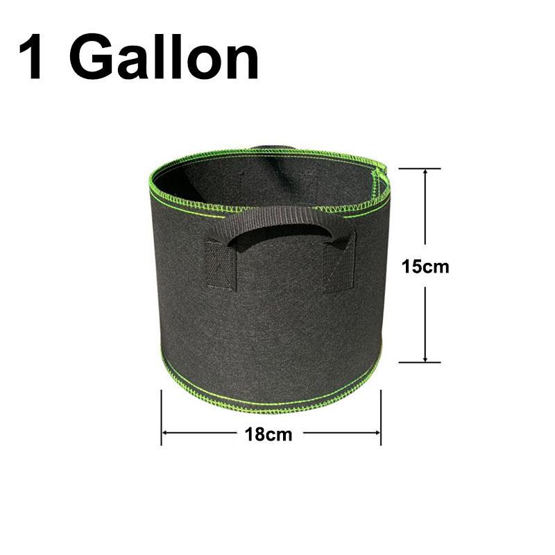 

Садовые растения, цветы, ткань, горшок для выращивания картофеля, томатов, рассадный мешок для выращивания деревьев, садовый овощной горшок 1 Gallon