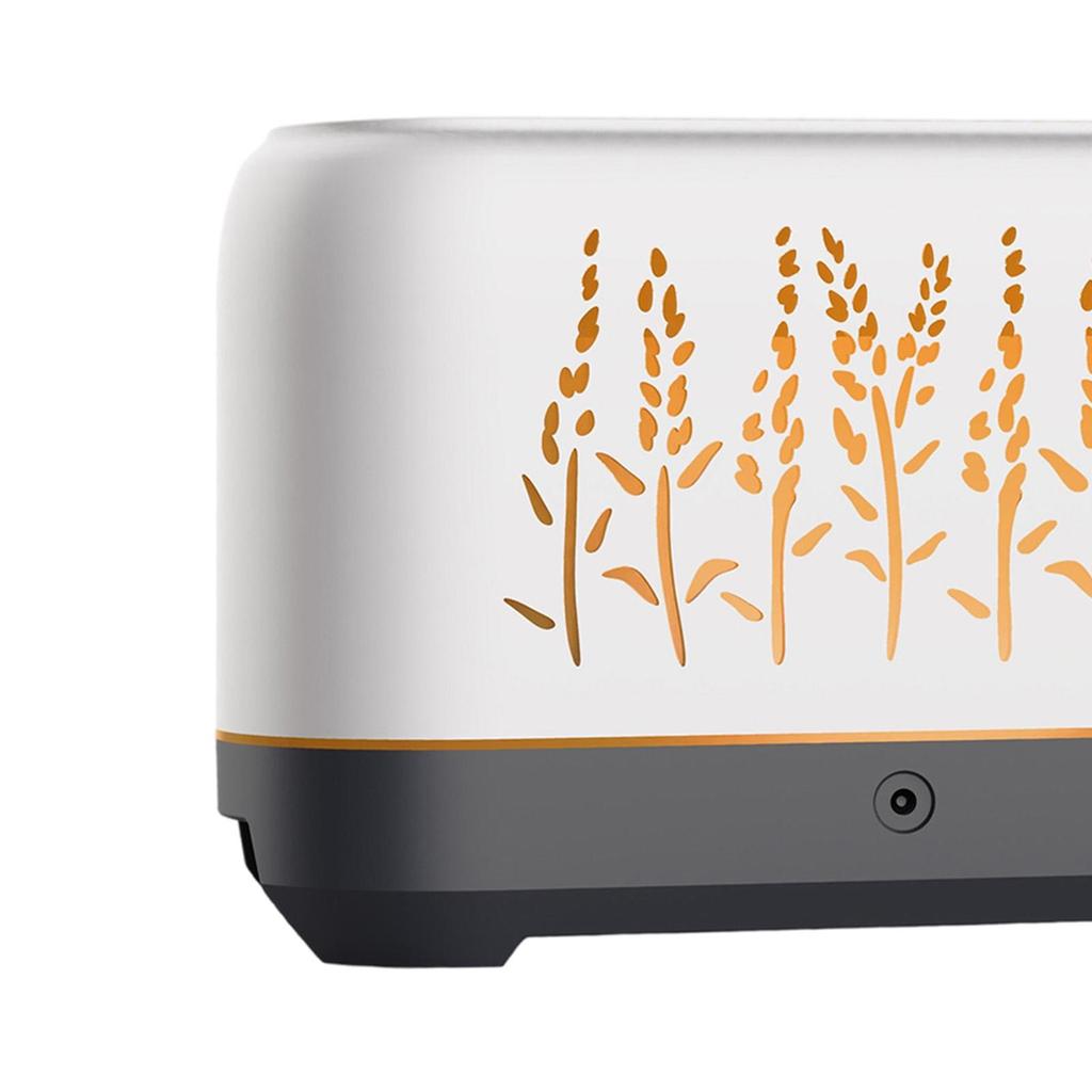 Umidificador de Chama Difusor de Aroma 200ml USB Desktop Escritório Berçário Decoração de Quarto