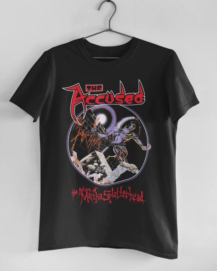 Band The Accused Martha Splatterhead T-Shirt All Size S To 5XL TP526 Unisex T-Shirt S