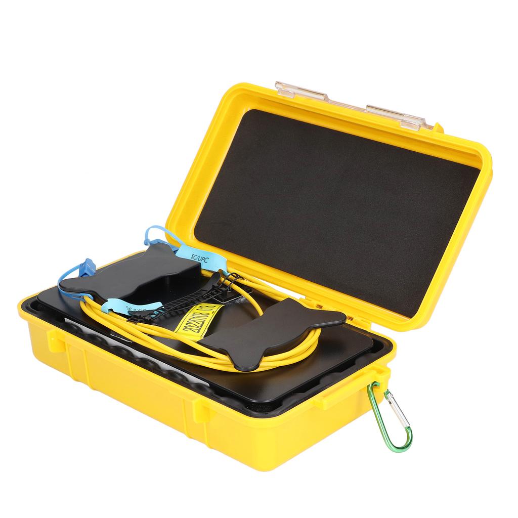 Optical Fiber Test Extension Cord OTDR Launch Jumper Cable Box Single Mode 2000 Meter