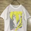 Rare Bakemonogatari Series Anime Shinobi Character T Shirt Free Size Vintage Slightly Graphic Stylish Homme Soft