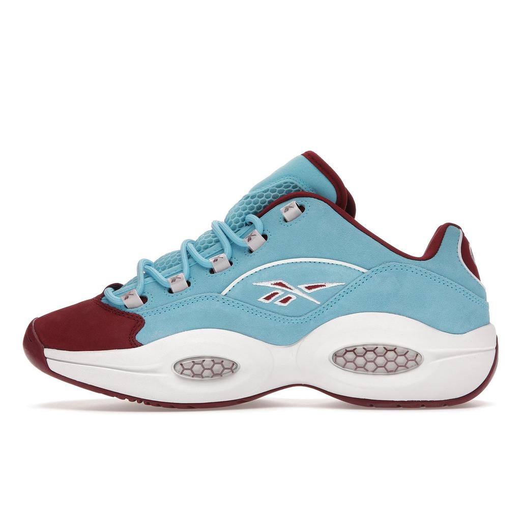 Reebok Question Low Phillies Men Sneakers Blue Digital-Blue Classic-Burgundy GZ0990