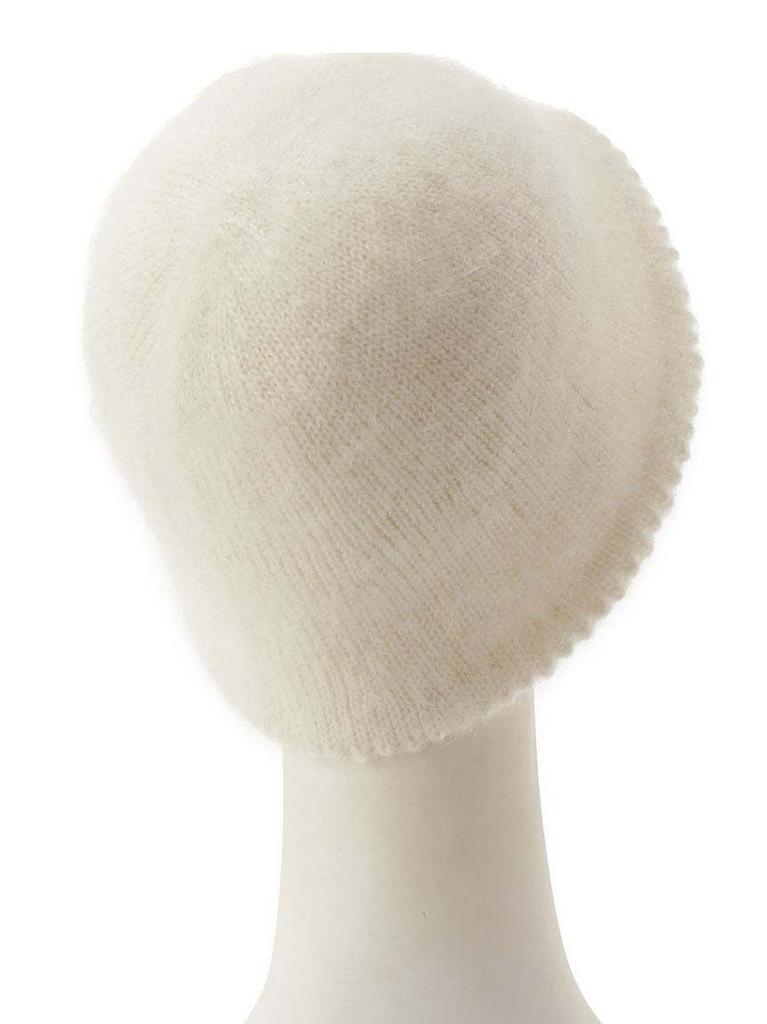 FRAY I.D. Women's Mohair Round Hat FWGH244327 White
