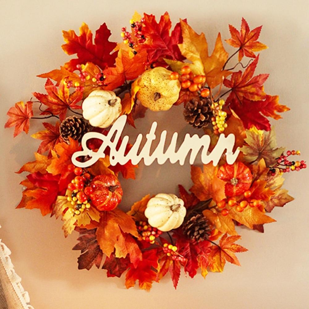 Rattan Wreath Dried Branch for DIY Thanksgiving Christmas Wreath