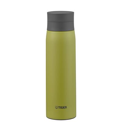 Tiger Thermos 500ml with Ice Stopper Screw Mug BottleBottle Vacuum Insulated Bottle Heat/Cold Insulation Home Tumbler Usable Fresh Green MCY-K050GF