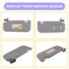 7431052810: Fits right-side sun visor for 2008-2013 Toyota Yaris. 74310-52810