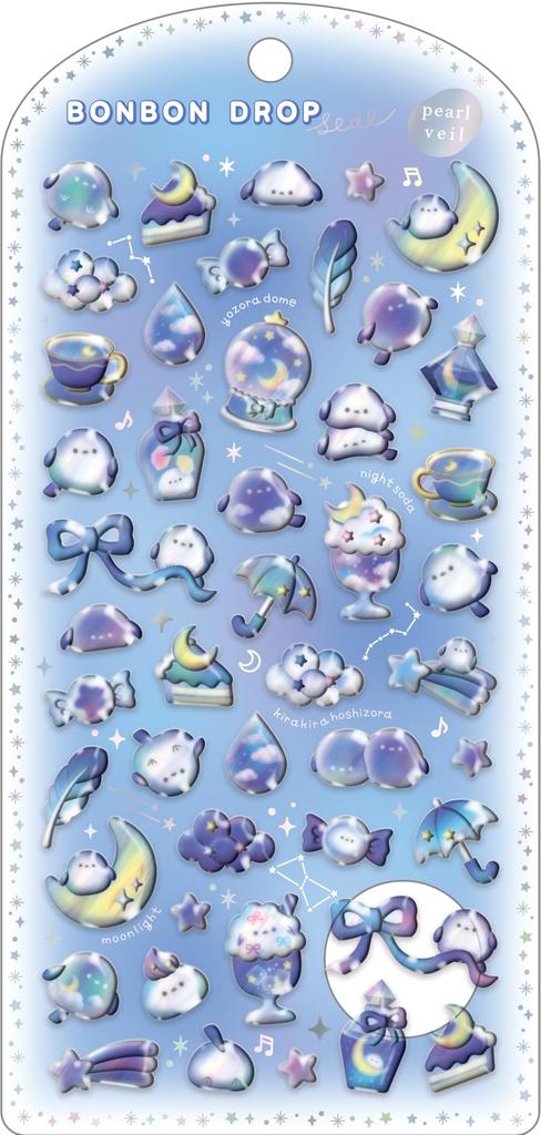Seal Bonbon Drop Seal Pearl Veil Yoruena Bonbon 01220 Q-Lia