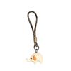 Cute Felt Elephant Bag Charm, Minimalist Elephant Keychain with Braided Rope Clip