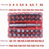 Set Mini Cheie cu Clichet 34-în-1 Bidirecțional Oțel cu 36 de Dinți Hexagonale Torx Biți Șurubelniță Non-Electrică DIY Scule Industriale.