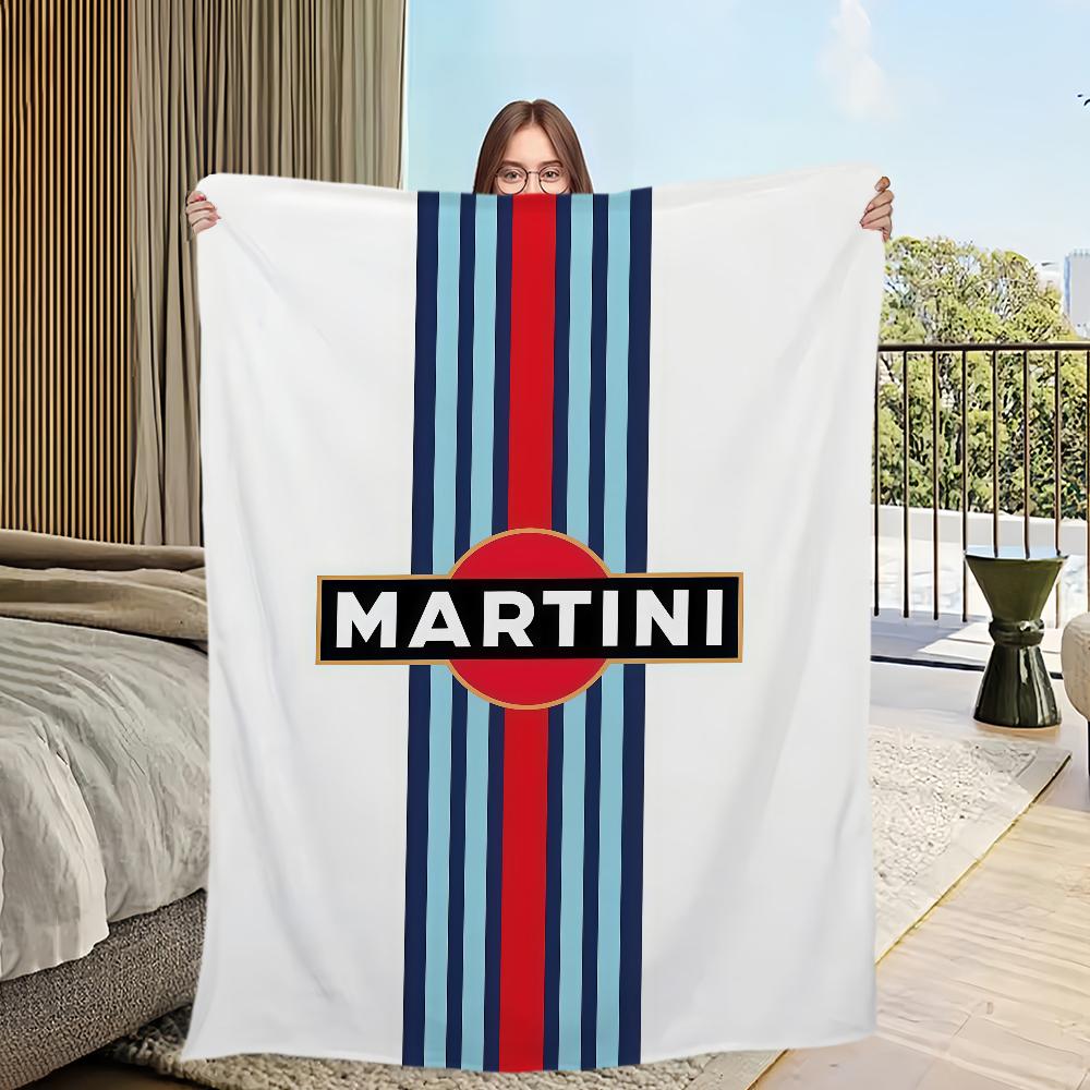 

Cool Logo M-Martini R-Racing Blanket Flannel warm comfort soft plush blanket For Picnic Beds Sofas Homes And Bedrooms 30x40in