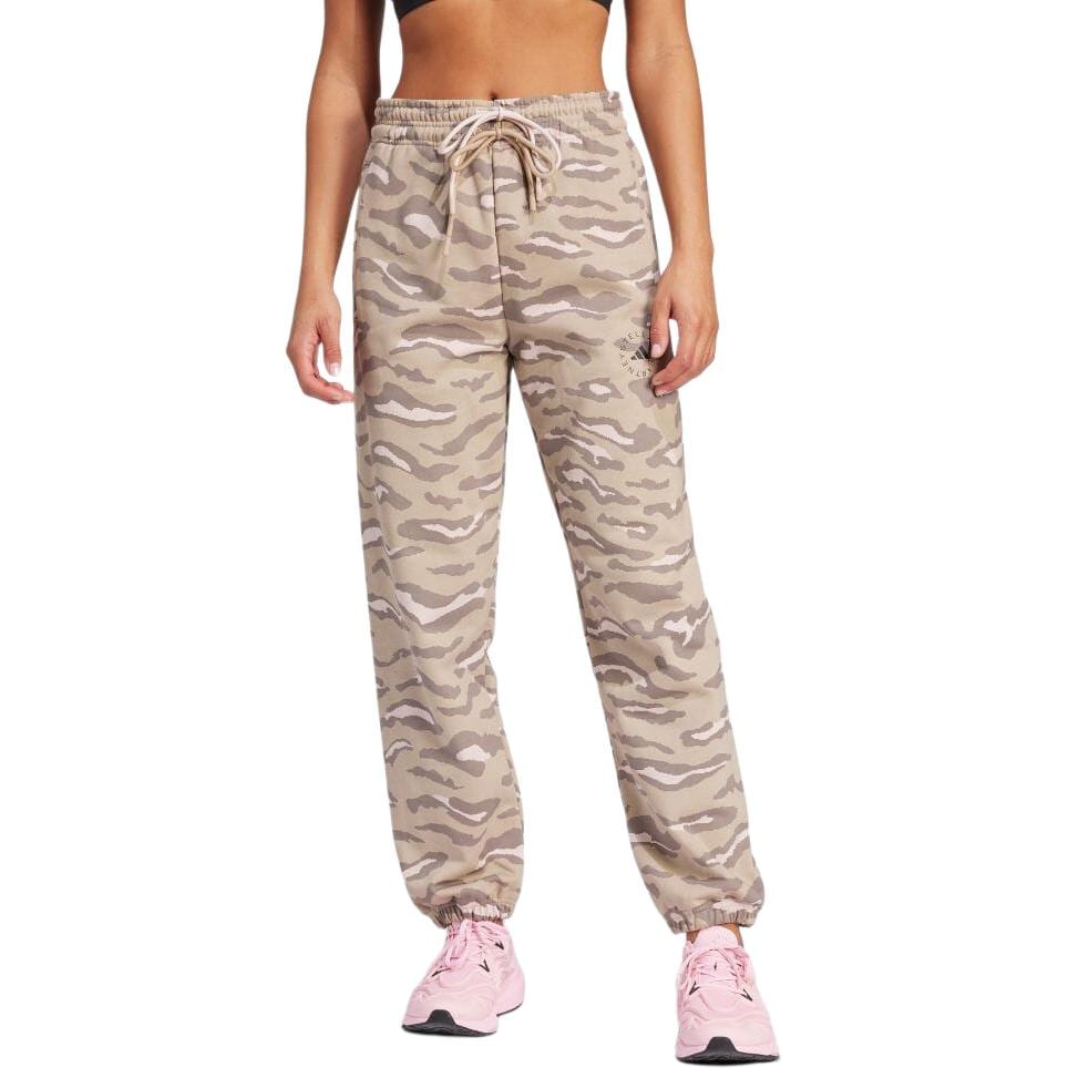 Adidas Knitted Sweatpants Women's Beige IN3628