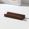 Wood Base Ring Display Rack Walnut Jewelry Photography Props Ring Holder  Jewelry Store