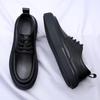 Versatile Leather Mens Sneakers Lace Up Comfortable Casual Shoes Outdoor Adulto Shoes Leisure Walk Footwear Male Walking Shoes