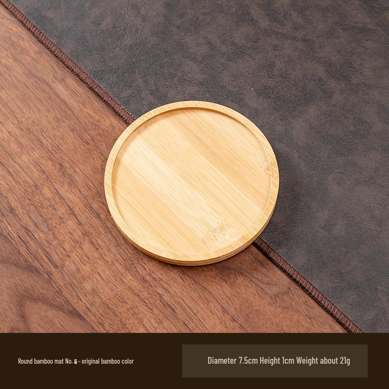 Bamboo Coaster & Decorative Tea Cup Tray